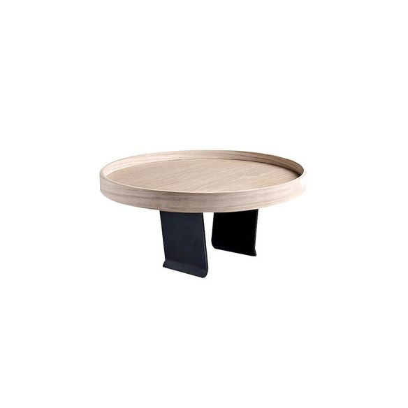 11.8 inch Wide Scandinavian Sofa Side Accent Table Round Side End Table