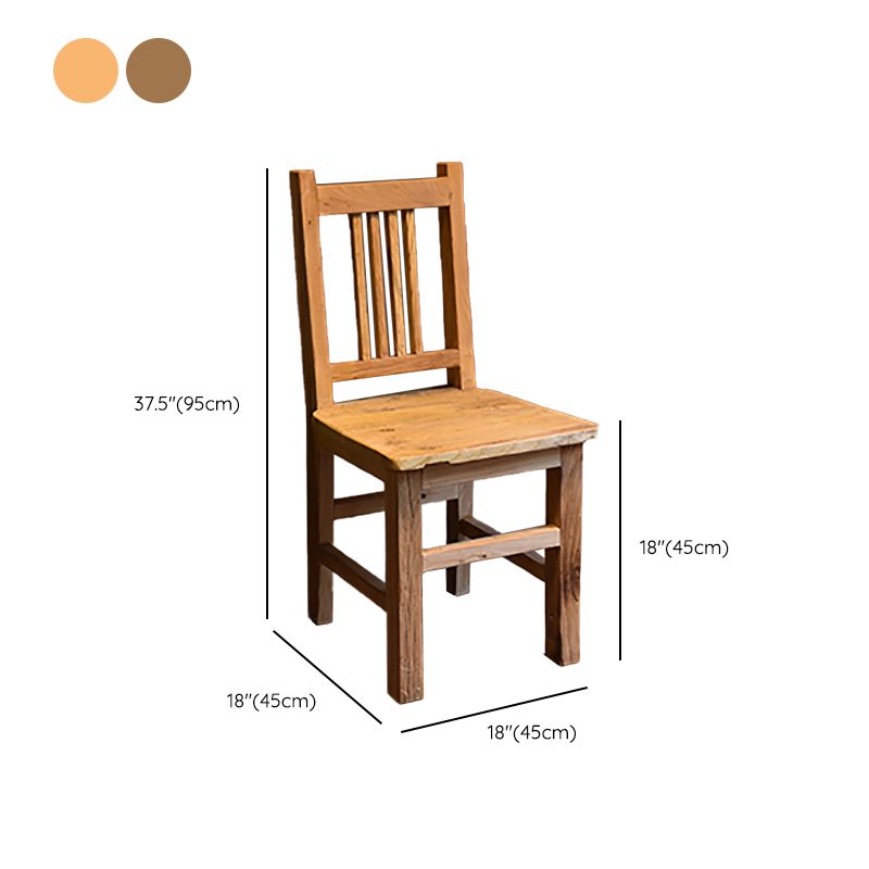 Dining Room Footrest Dining Chair Home Solid Wood Dining Chair