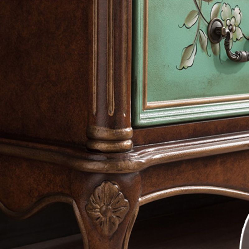 Traditional Style Vertical Chest Wooden Lingerie Chest for Bedroom