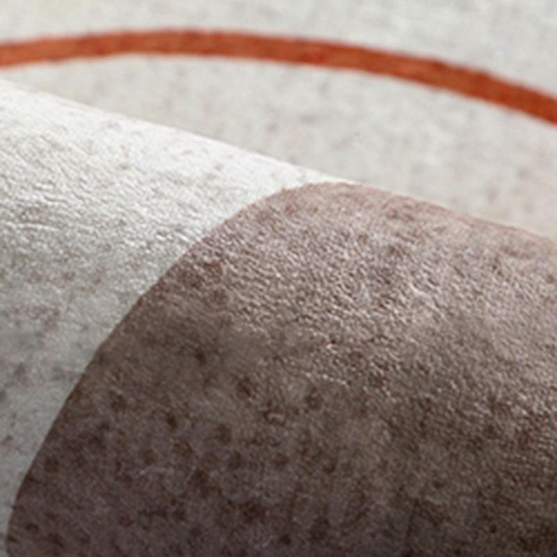 Block Rug Indoor Rug Machine Washable Stain Resistant Non-Slip Backing Rug for Living Room