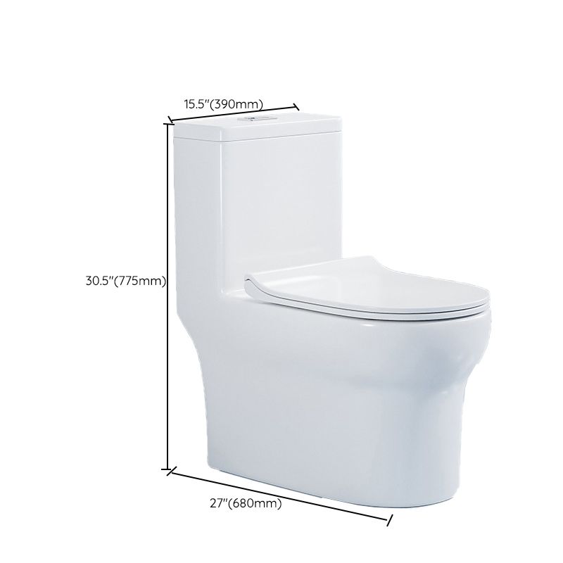 Traditional All-In-One Toilet Floor Mount Urine Toilet for Bathroom