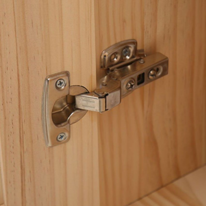 Pine Kid's Wardrobe Contemporary Kids Closet with Lower Storage Drawers