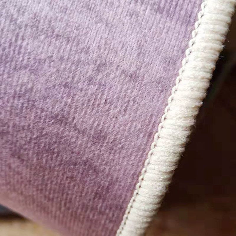 Tapis moderne à blocs de couleurs, en Polyester bleu, antidérapant, facile d'entretien, pour la décoration de la maison