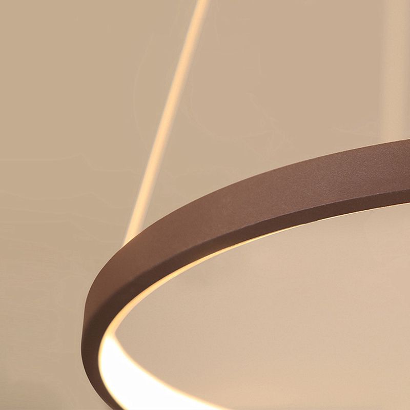 Moderne Stil runde Deckenleuchte Design Einfachheit Flush Mount Lampe für Schlafzimmer