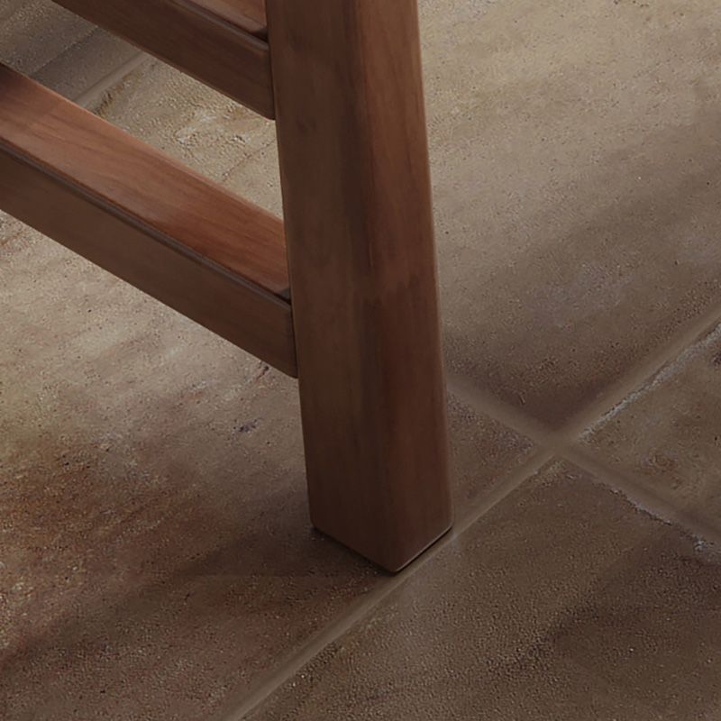 Contemporary Bar Dining Table Living Room Rectangle Wood Counter Table