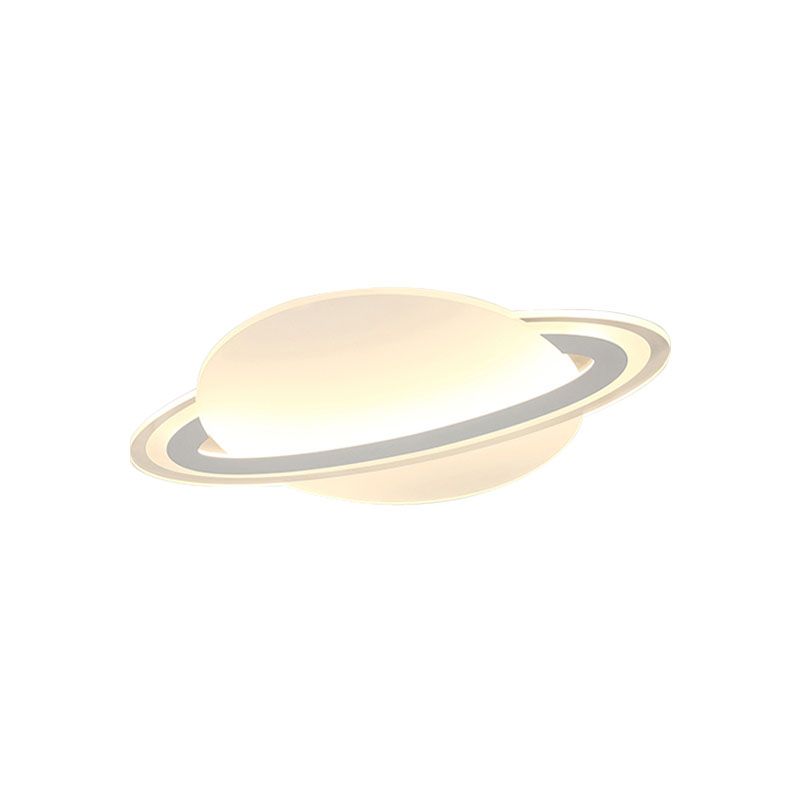 Acryl-Planeten-Unterputzleuchte, moderne 12"/18" lange weiße LED-Unterputzbeleuchtung in warmem/weißem Licht für Wohnzimmer