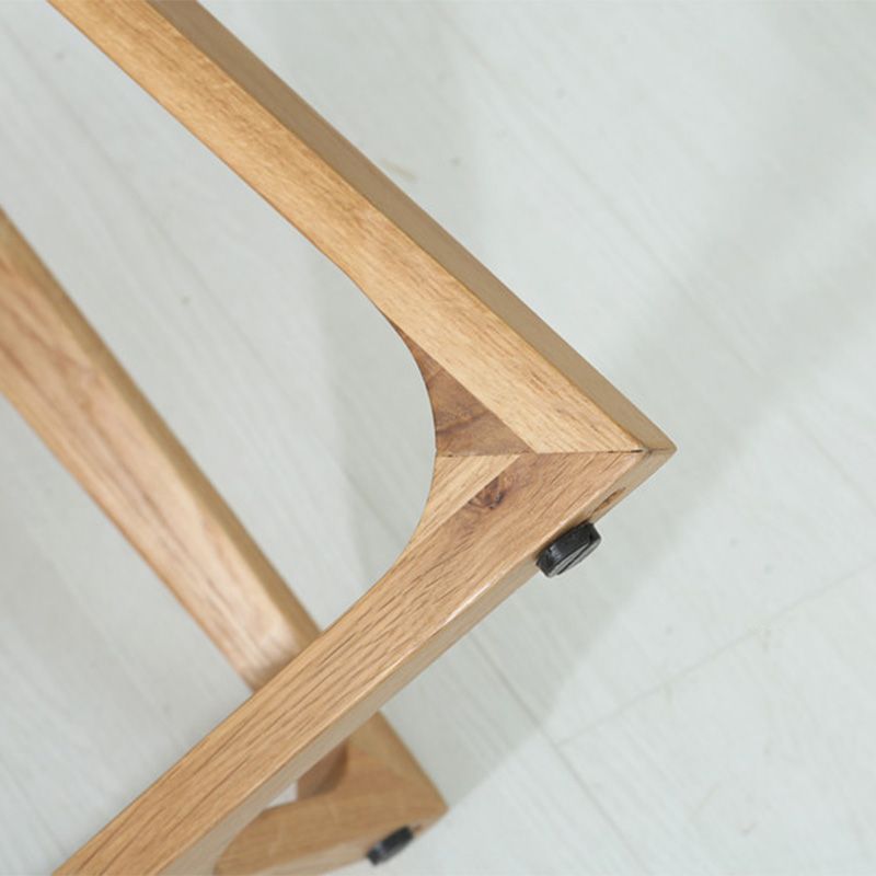 Living Room Solid Wood Abstract End Table Modern Round Top Sofa Side End Table