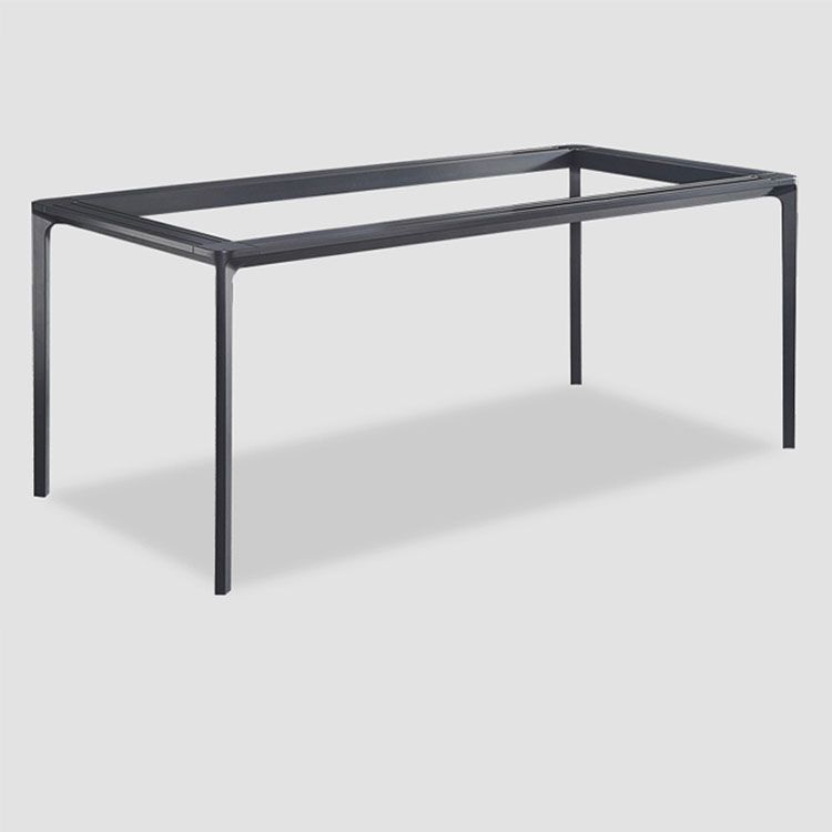 Modern 1/4/5/7 Pieces Black Dinette Set with Sintered Stone Top Rectangle Dining Table Set