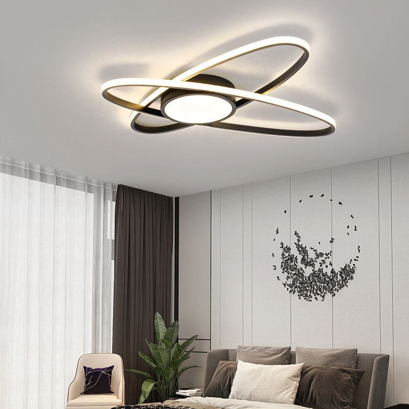 Style moderne Forme linéaire Fixation des ébullition Métal 3 Lumières à ébullition