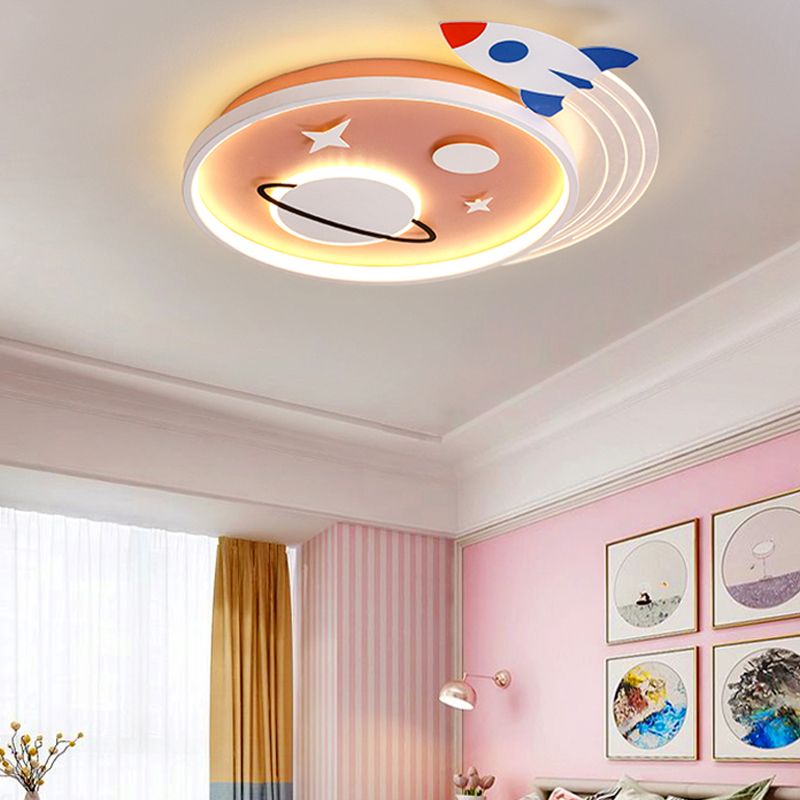 Iluminación de montaje de descarga LED de techo simple nórdico simple Nordic para la habitación de Kid