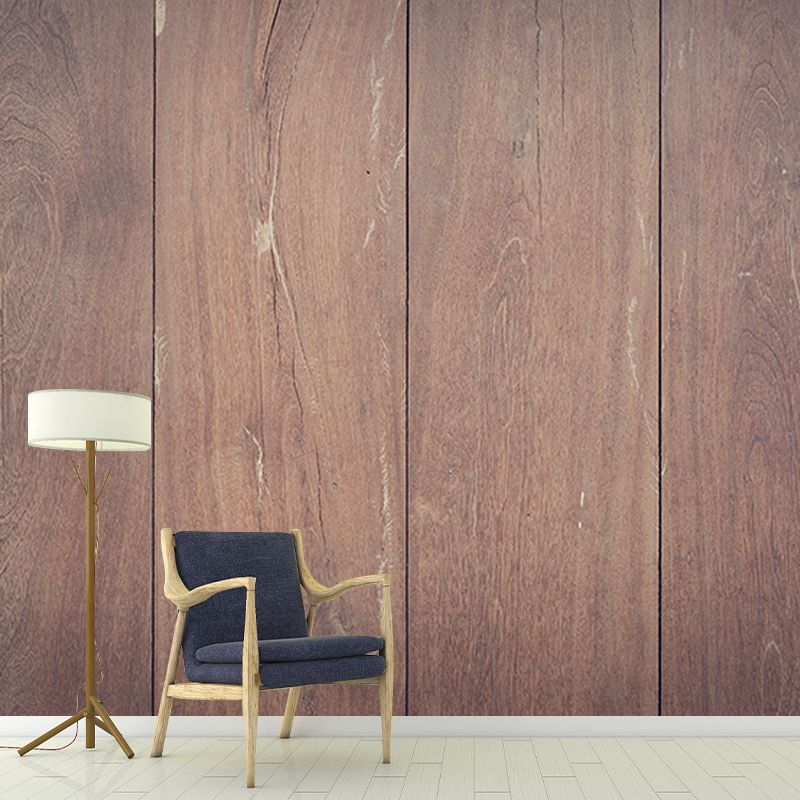 Photography Stain Resistant Mural Wallpaper Wood Texture Living Room Wall Mural