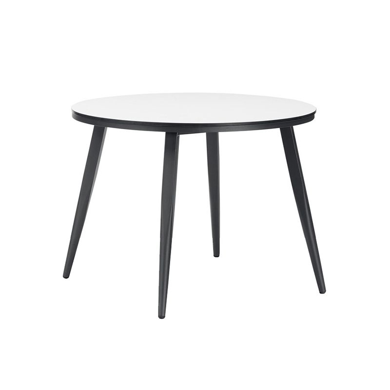 Contemporary 1/5/7 Pieces Metal Dining Set Stone Table Set for Outdoor