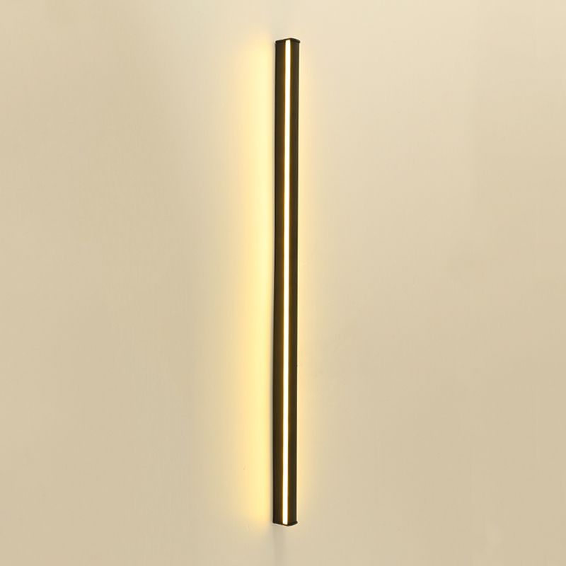 Forme linéaire Murale Murce MODERNE STYLE MODERNE 1- Éclairage mural léger en noir