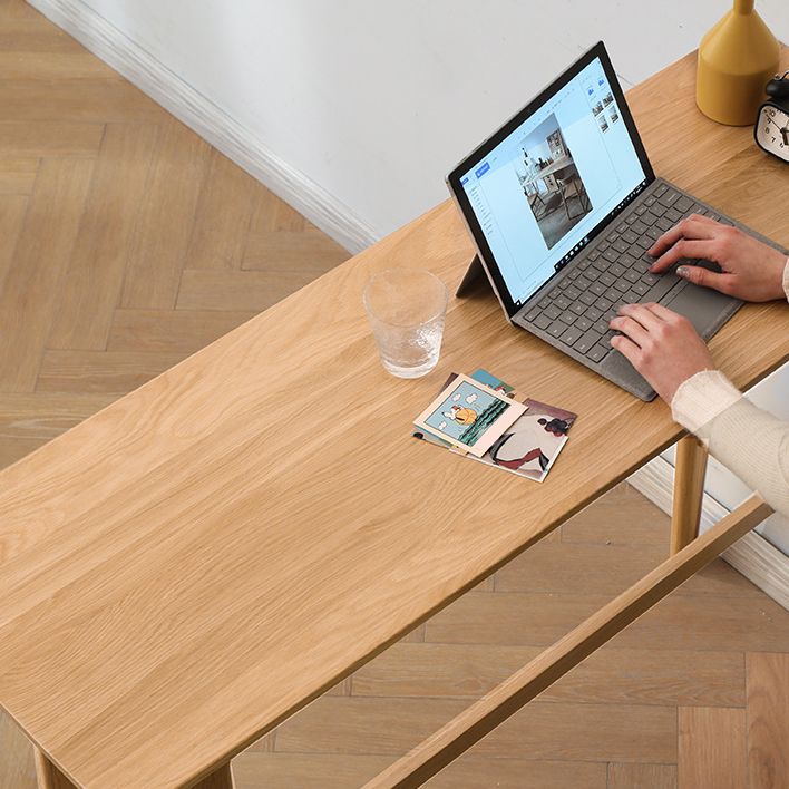 Modern 4 Legs Bistro Bar Table Solid Wood Bar Table for Living Room