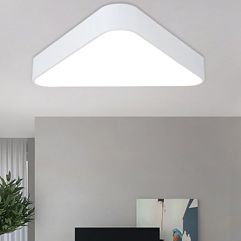 Acrilico Triangolare Flush Light Nordic LED Flush Montaggio Soffitto Illuminazione Fissaggio per Foyer