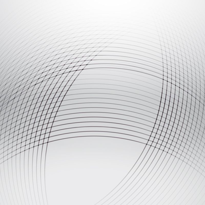 Whole Web Wall Paper Murals Modern Style Clean Line Art Wall Decor in Black on White