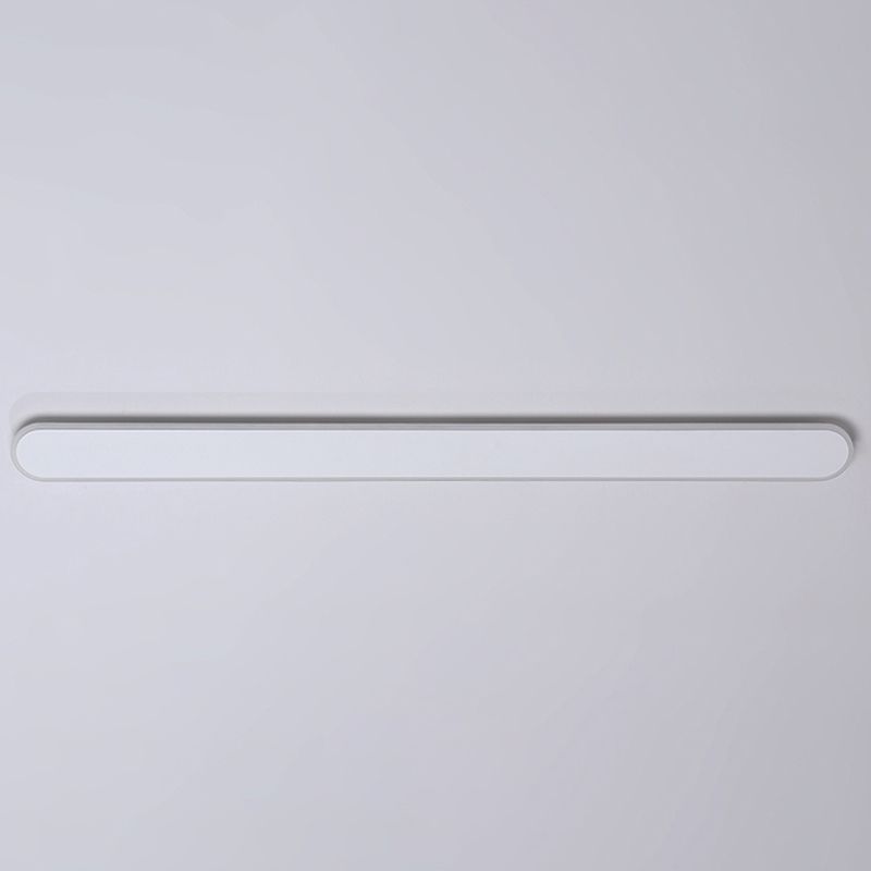 Metal Straight Wall Light Nordic Style 1 Light LED Wall Sconce for Living Room