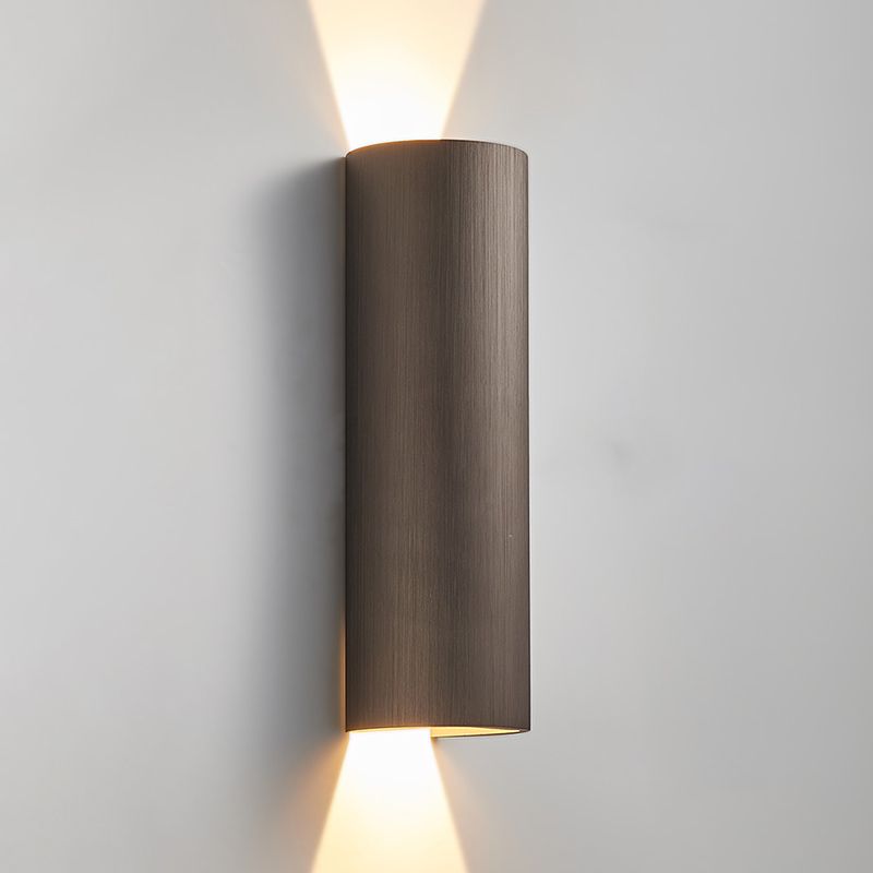 Luminaire de murs de cylindre de style moderne Lumière luminaire en aluminium Lights