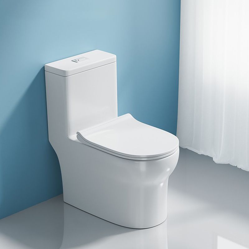 Modern 1-Piece Toilet Bowl Floor Mounted White Urine Toilet for Bathroom