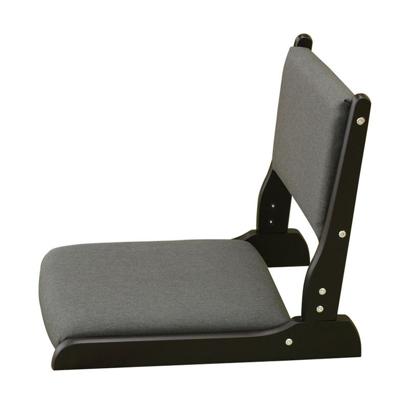 Linen Armless Chair16.9"L x 20.8"W x 18.1"H Solid Wood Frame Chair