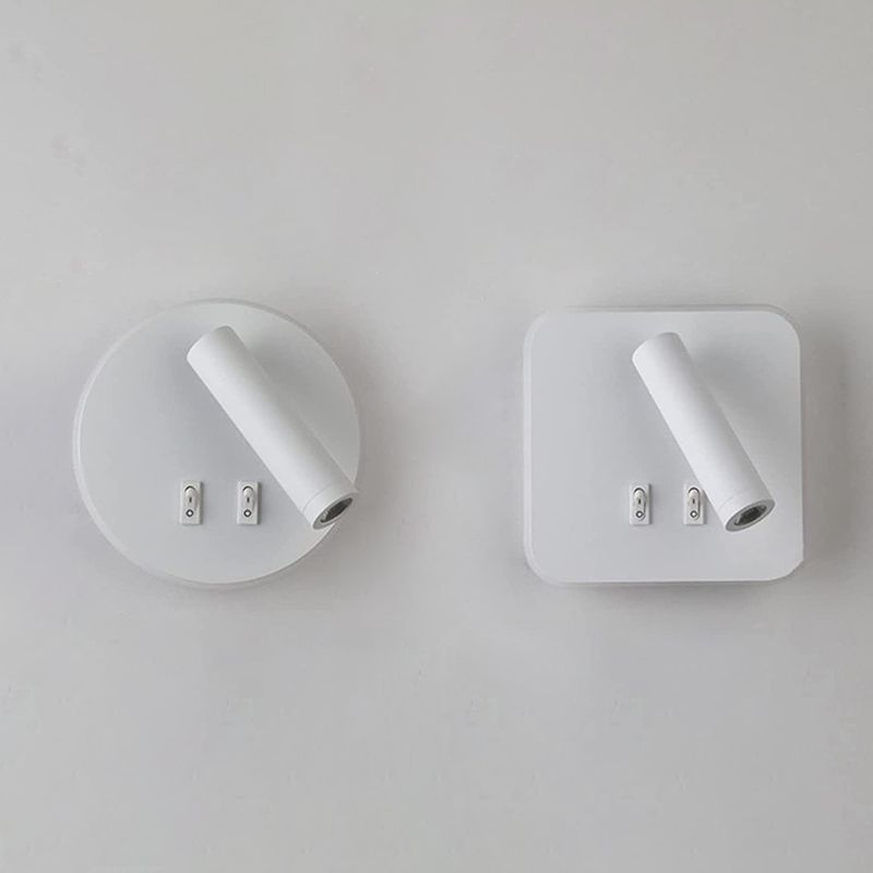 Modern Style Wall Lamp Metal 2 Lights Sconce Light for Bedroom