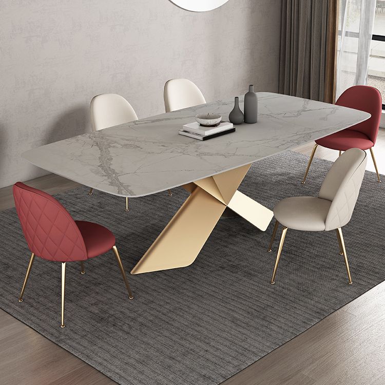 Modern Sintered Stone Dining Set 1/4/5/7 Pieces Dining Set for Home Use