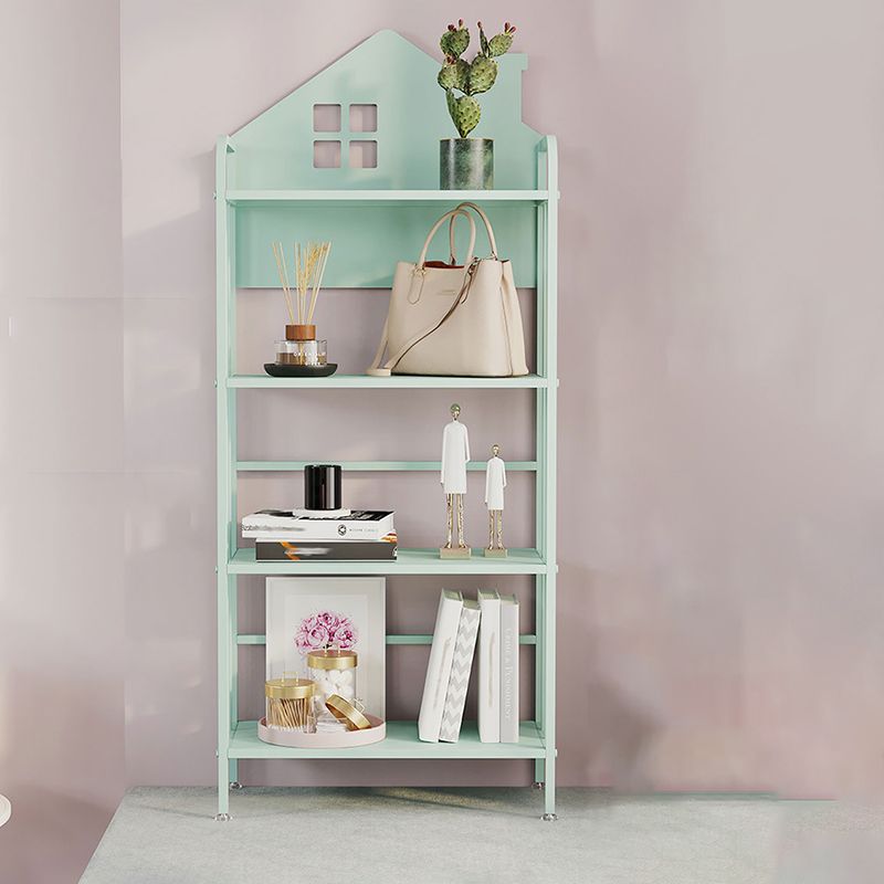 Urban Open Shelf Bookcase Metal Shelves Included Bookshelf for Study Room