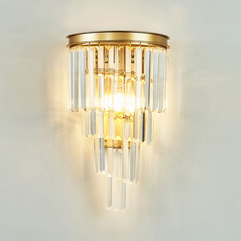 Modern Wall Light Sconce Creative Crystal shade Wall Light Fixture for Bedroom