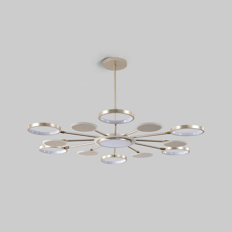 Lustres de lustre de style moderne