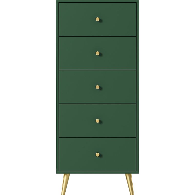 Wood Glam Lingerie Chest Vertical Soft-Close Drawers Storage Chest