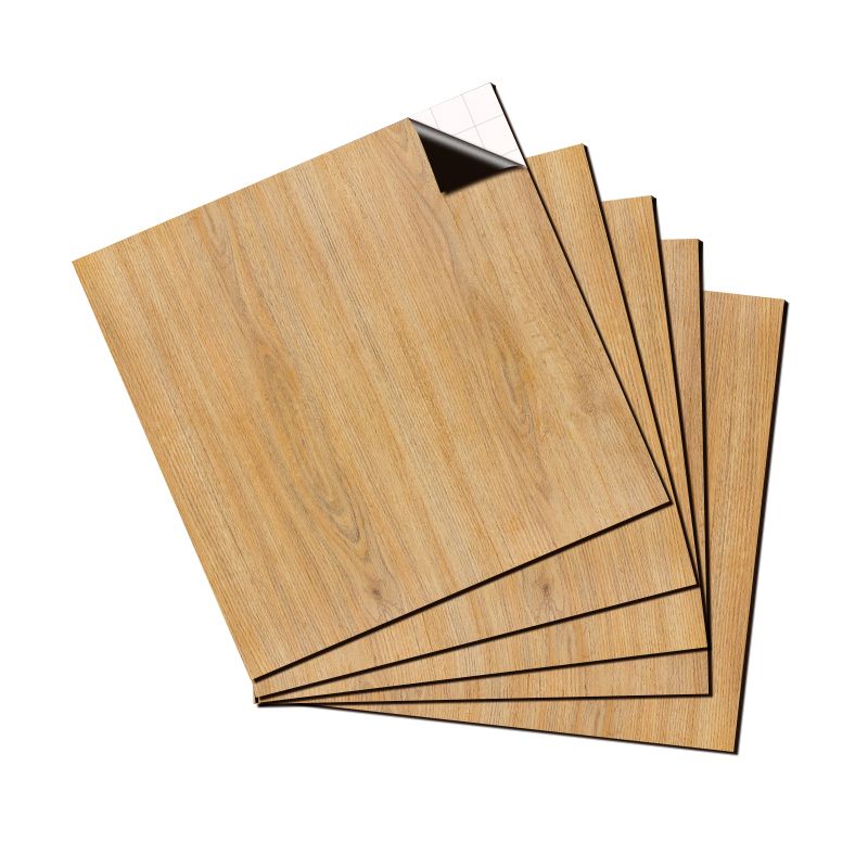 Modern Vinyl Floor Planks Peel and Stick Wood Look Vinyl Plank for Living Spaces