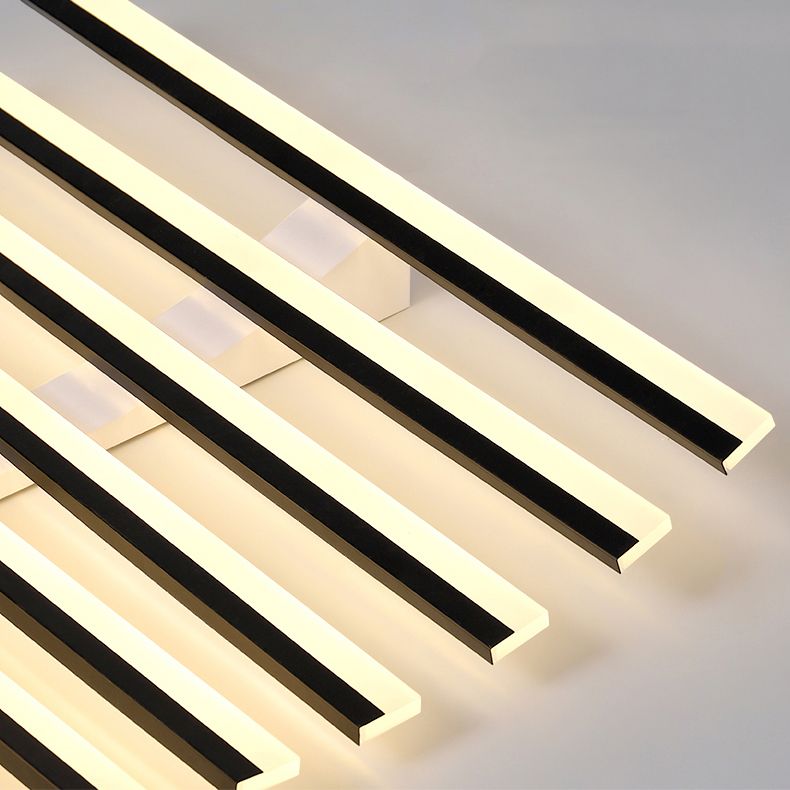 Modern Flush Mount Chandelier Linear Flush Mount Lighting Flush Mount Ceiling Lights