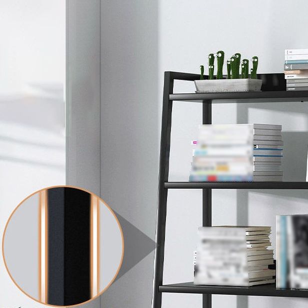 Industrielle vertikale offene Bücherregal -Metallrahmen -Holzregal -Bücherregal