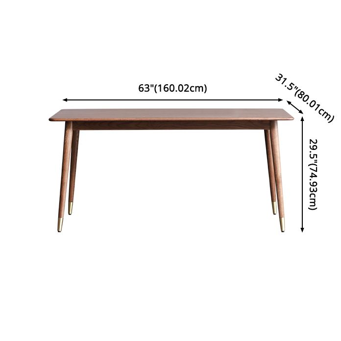 Modern Style Solid Wood Dining Sets with Rectangle Table Dining Furniture for Dining Room