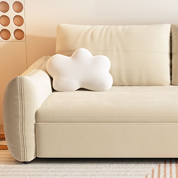 Detachable Mattress Futon Foldable Pillow Included Sleeper Sofa