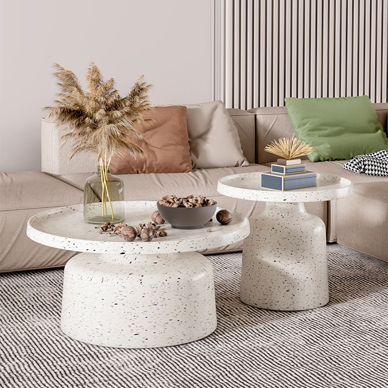 Pedestal Coffee Table Contemporary Tray Top Coffee Cocktail Table