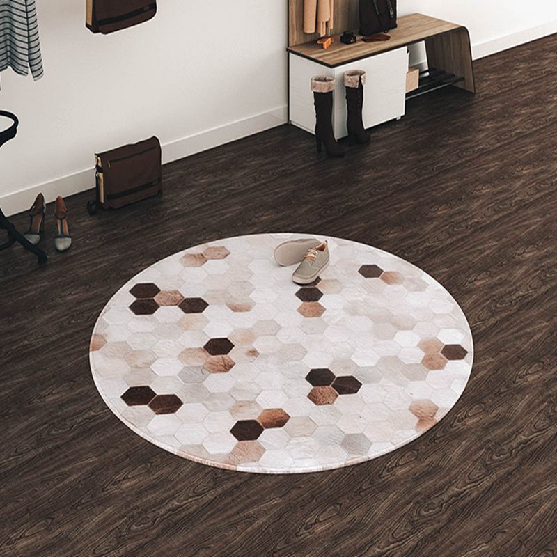 Area di vaso nero tappeto moquette geometrico area tappeto tappeto resistente alle macchie per soggiorno