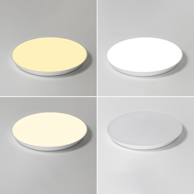 Éclairage encastré à LED blanc Plafonniers encastrés modernes avec abat-jour en acrylique