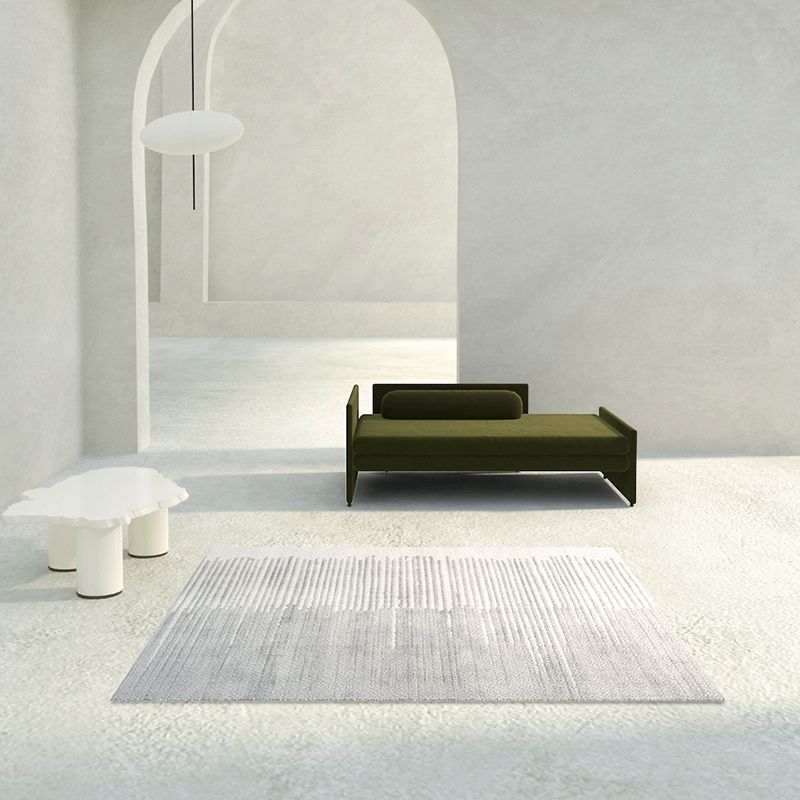 Contemporary Indoor Carpet Contrast Panel Casual PVC Rug StainResistant Washable Area Carpet