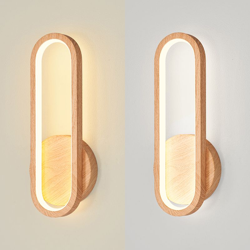 Modern Style Wall Mount Light 1-Light LED Wall Light for Living Room