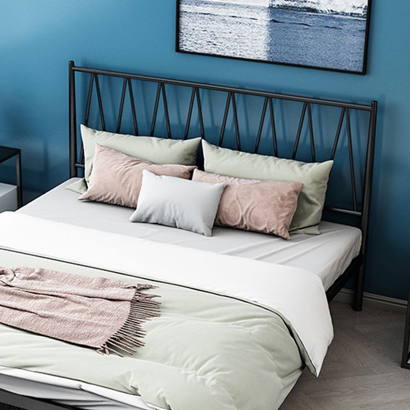 Metal Open-Frame Bed Minimalist Mattress Included Standard Bed