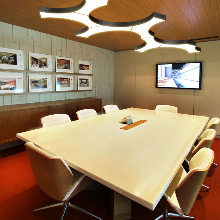 Hedendaagse metaal LED Hanglamp Lampbreuk 1 Lichte geometrische hangende plafondlicht voor kantoor