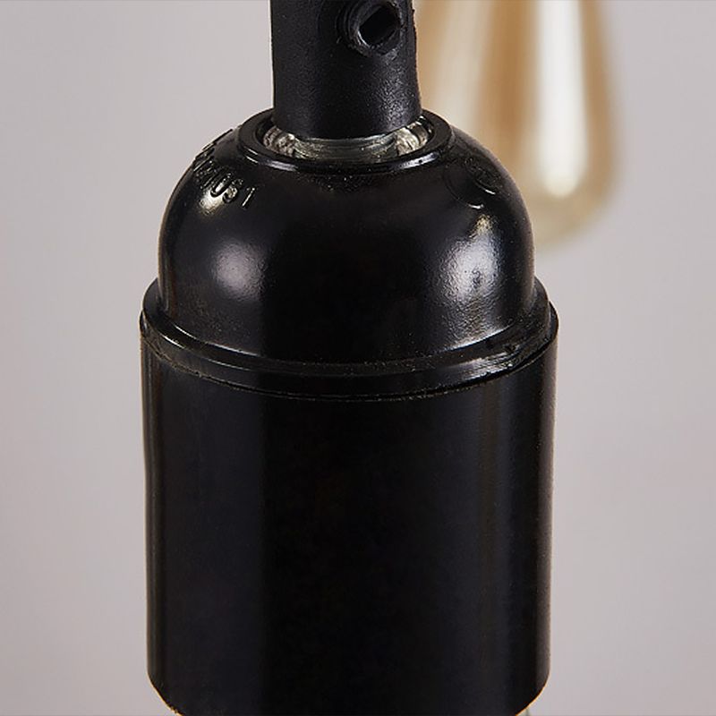 8 cabezas lámpara de lámpara de lámpara de lámpara de estilo steampunk lámpara colgante de metal en óxido