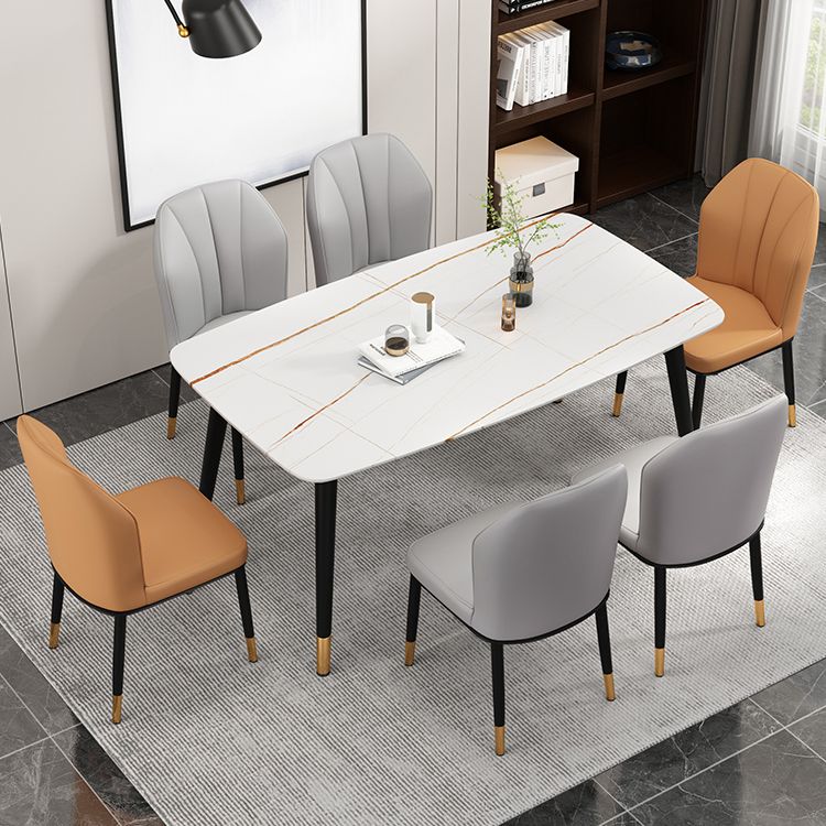 Sedie da sala da pranzo in pelle in stile sedie da pranzo in pelle per cucina
