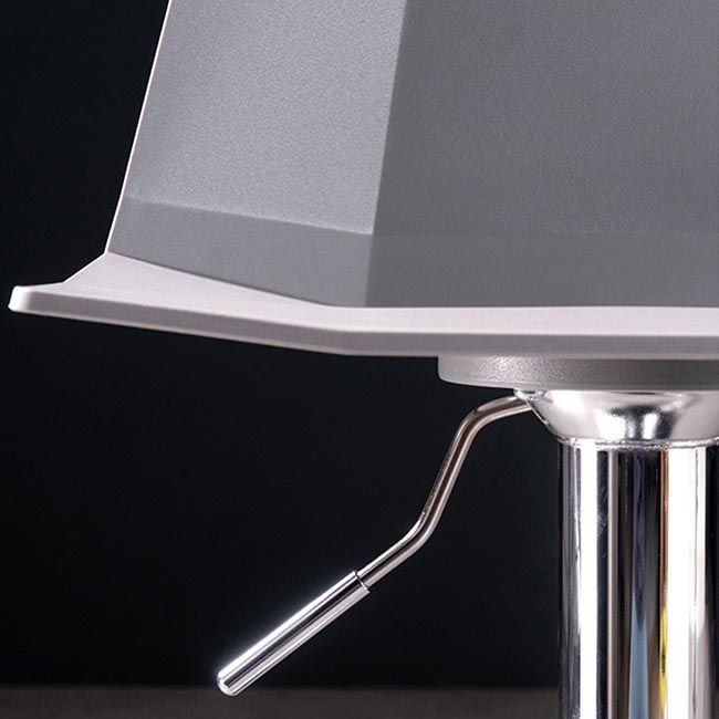 Industrial Adjustable Height Bar Stool Metal Bar Stool for Kitchen