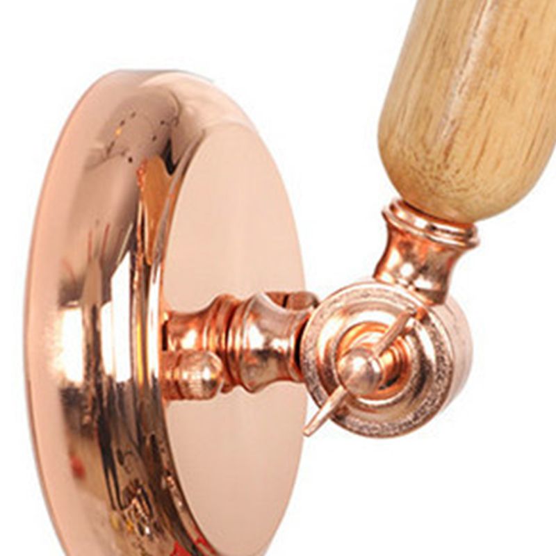 Adjustable Industrial Wall Light Fixture Glass 1-Light Wall Light