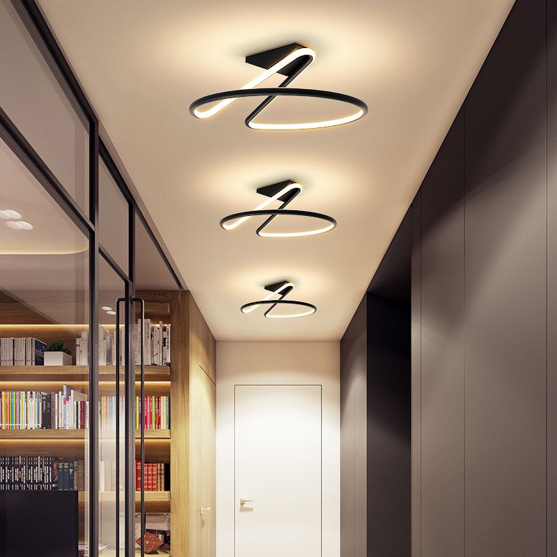 Semplicità Plafoniere da incasso a soffitto Illuminazione a soffitto a LED per sala da pranzo