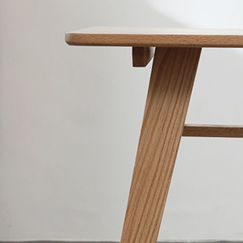 Modern Oak Wood Dining Set 1/2/3/5 Pieces Brown Dinette Set with Chairs