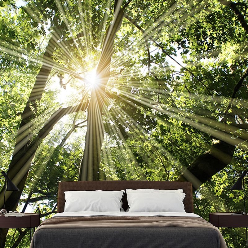 Dining Room Wall Mural Modern Forest Decorative Eco-friendly Wall Covering