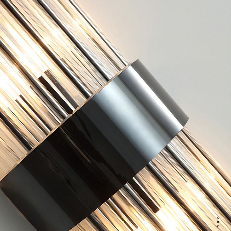 Lampade montate a parete cilindri moderne semplicità luci montate a parete per cristallo per soggiorno